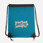 Adulting-none drawstring bag-FreshFleur