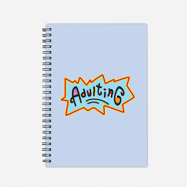 Adulting-none dot grid notebook-FreshFleur