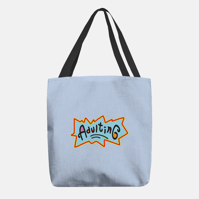 Adulting-none basic tote-FreshFleur
