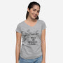 Adventure's End-womens v-neck tee-Ste7en Lefcourt