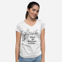 Adventure's End-womens v-neck tee-Ste7en Lefcourt