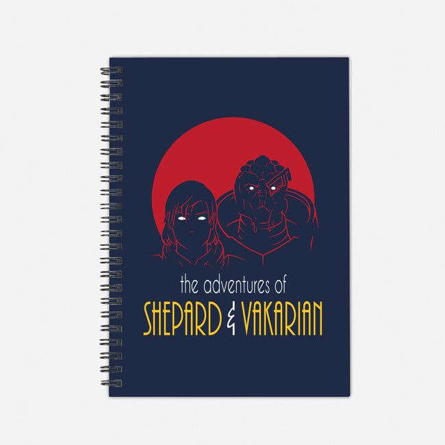Adventures of FemShep-none dot grid notebook-Cattoc_C
