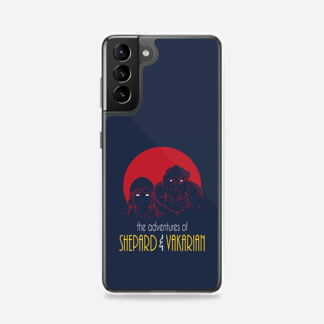 Adventures of FemShep-samsung snap phone case-Cattoc_C