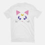 Advisor Cat-womens fitted tee-Le Chardonneret
