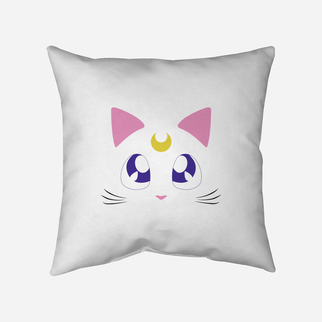 Advisor Cat-none removable cover w insert throw pillow-Le Chardonneret