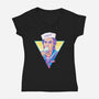 Ahoy!-womens v-neck tee-zerobriant