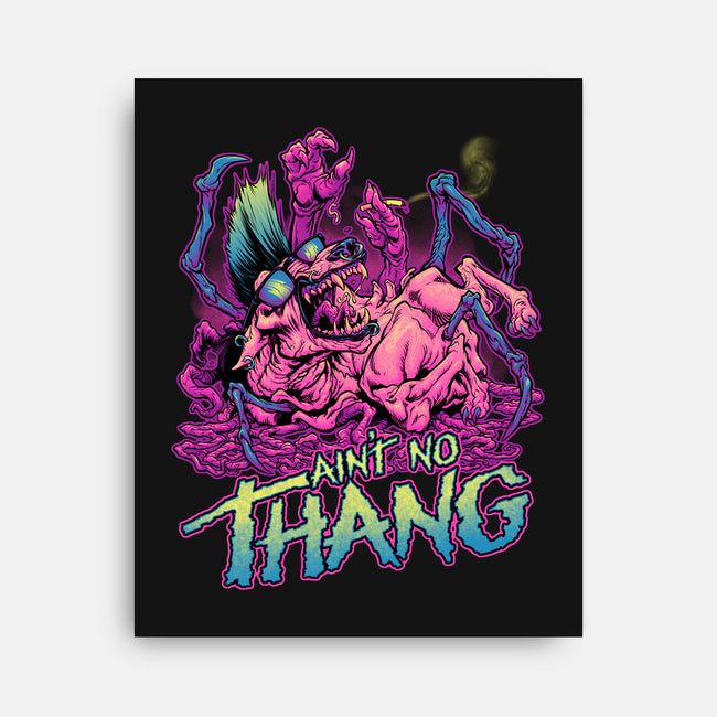 Ain't No Thang-none stretched canvas-BeastPop