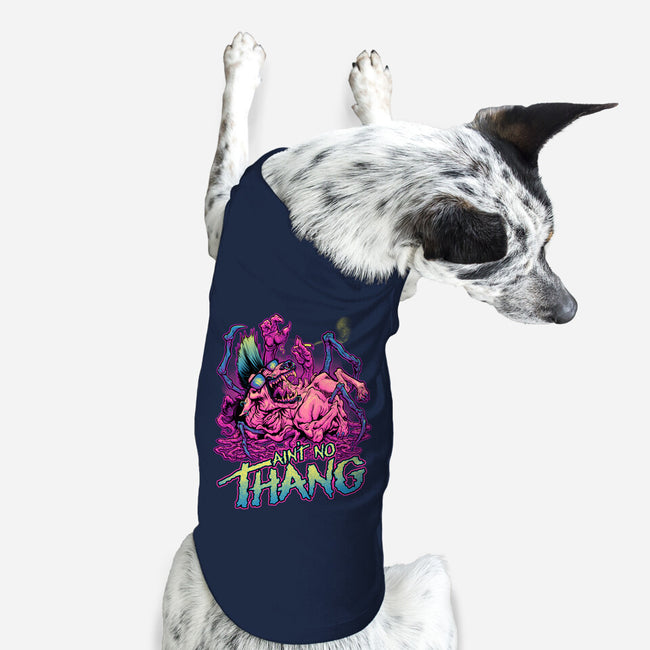 Ain't No Thang-dog basic pet tank-BeastPop