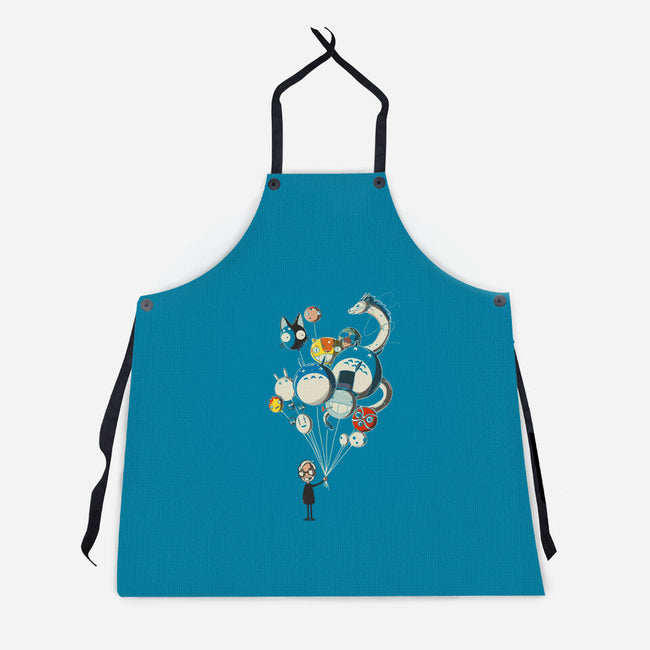 Air Of Imagination-unisex kitchen apron-Harantula