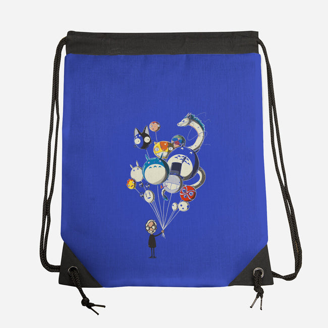 Air Of Imagination-none drawstring bag-Harantula