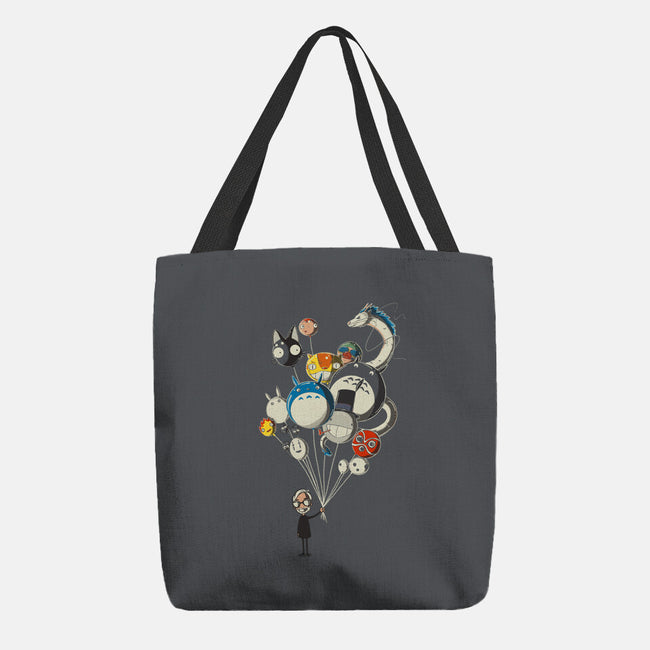 Air Of Imagination-none basic tote-Harantula