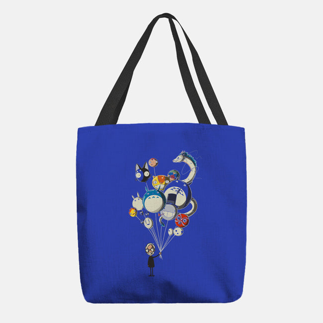 Air Of Imagination-none basic tote-Harantula