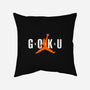 Air Saiyan-none non-removable cover w insert throw pillow-OtakuTeez