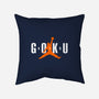 Air Saiyan-none non-removable cover w insert throw pillow-OtakuTeez
