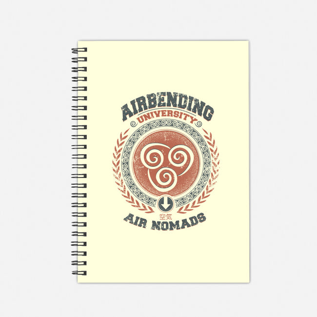 Airbending University-none dot grid notebook-Typhoonic