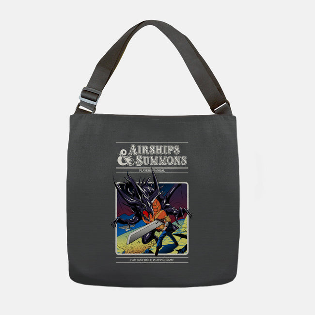 Airships & Summons-none adjustable tote-Coinbox Tees