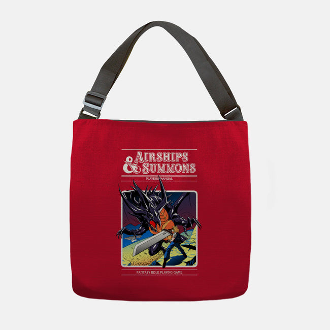 Airships & Summons-none adjustable tote-Coinbox Tees