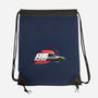 Akina's Drift King-none drawstring bag-InkOne