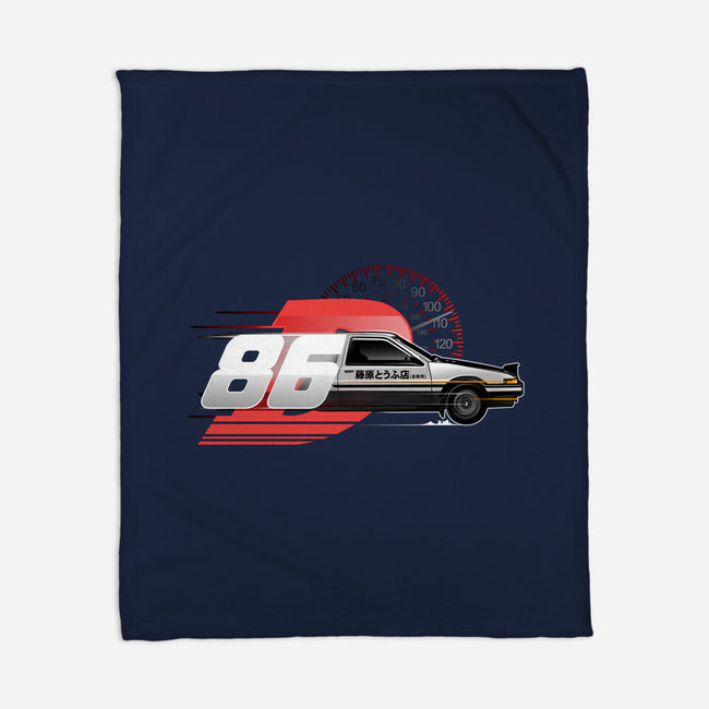 Akina's Drift King-none fleece blanket-InkOne