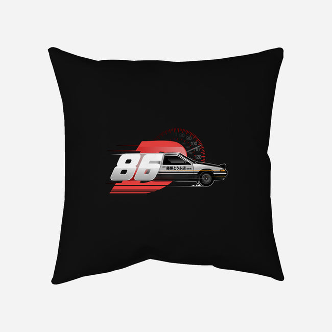 Akina's Drift King-none removable cover w insert throw pillow-InkOne
