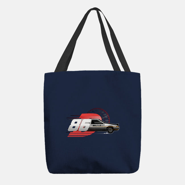 Akina's Drift King-none basic tote-InkOne