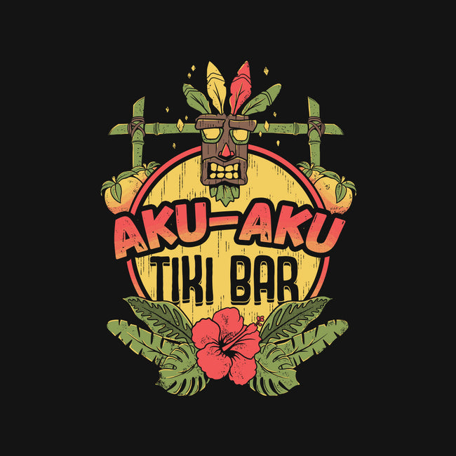 Aku Aku Tiki Bar-unisex kitchen apron-ilustrata