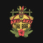 Aku Aku Tiki Bar-none non-removable cover w insert throw pillow-ilustrata
