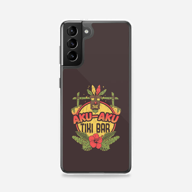 Aku Aku Tiki Bar-samsung snap phone case-ilustrata