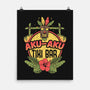 Aku Aku Tiki Bar-none matte poster-ilustrata