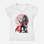 Alchemist Brothers-womens v-neck tee-DrMonekers
