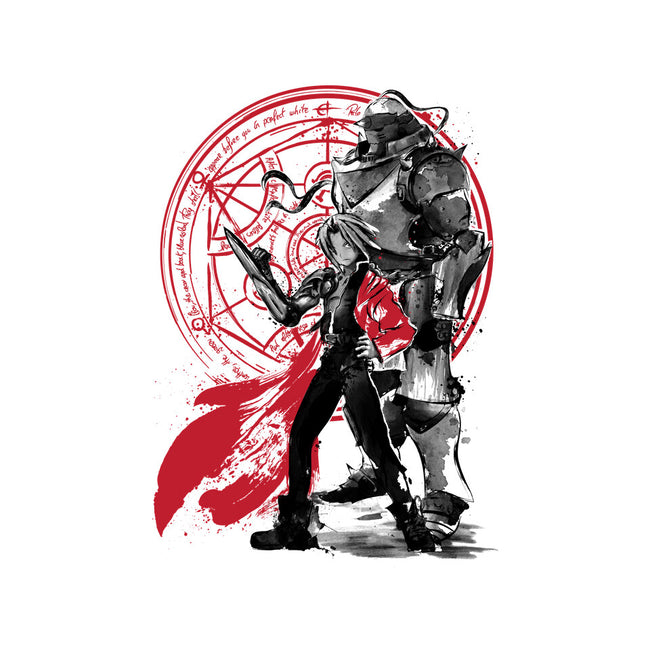 Alchemist Brothers-womens basic tee-DrMonekers