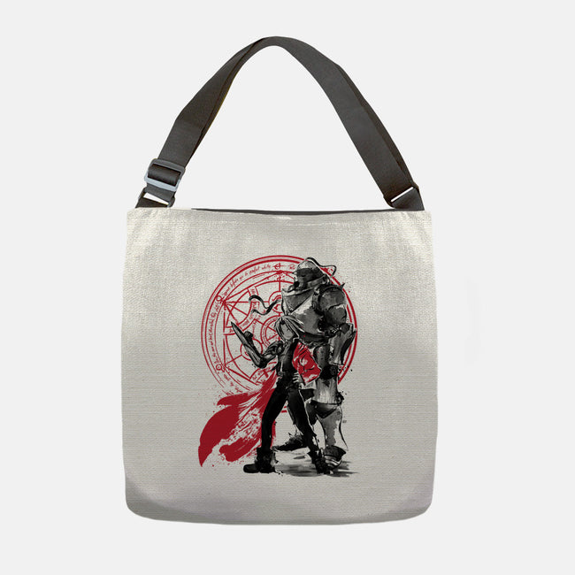 Alchemist Brothers-none adjustable tote-DrMonekers
