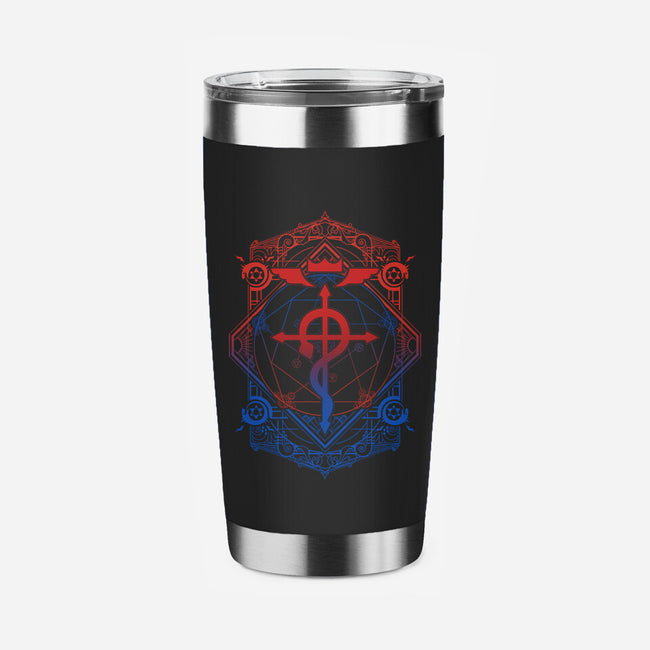 Alchemy Nouveau-none stainless steel tumbler drinkware-ChocolateRaisinFury