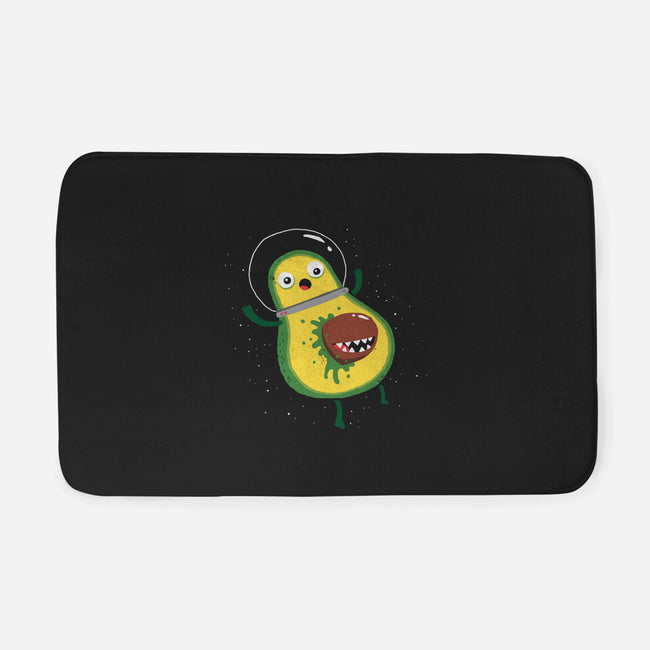 Alien Avocado-none memory foam bath mat-DinoMike