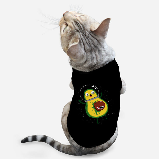 Alien Avocado-cat basic pet tank-DinoMike