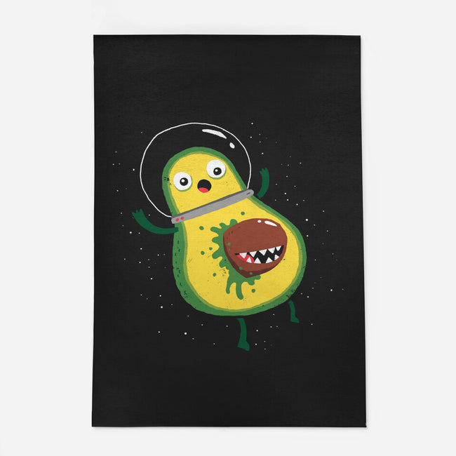 Alien Avocado-none indoor rug-DinoMike