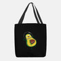 Alien Avocado-none basic tote-DinoMike