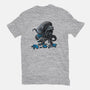 Alien Eats Alien-womens basic tee-Letter_Q