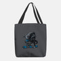 Alien Eats Alien-none basic tote-Letter_Q