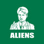 Aliens-none glossy sticker-BrushRabbit