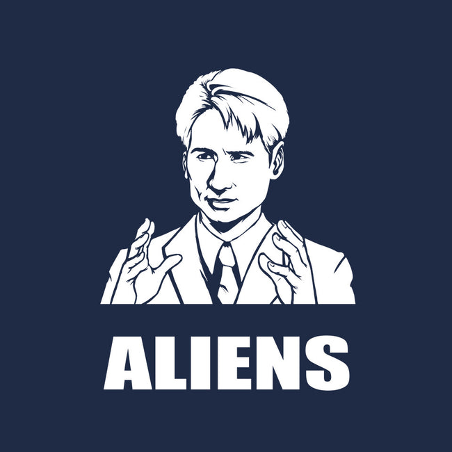 Aliens-none drawstring bag-BrushRabbit