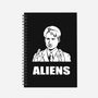 Aliens-none dot grid notebook-BrushRabbit