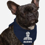 Aliens-dog bandana pet collar-BrushRabbit