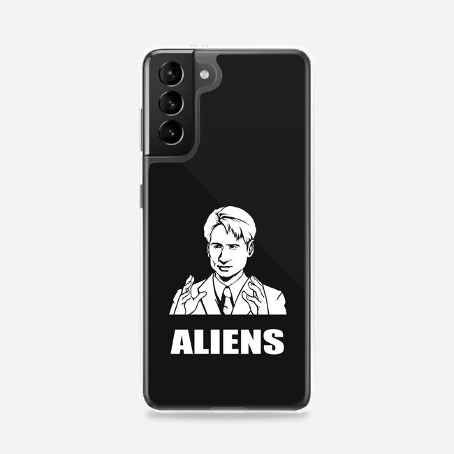 Aliens-samsung snap phone case-BrushRabbit