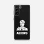 Aliens-samsung snap phone case-BrushRabbit