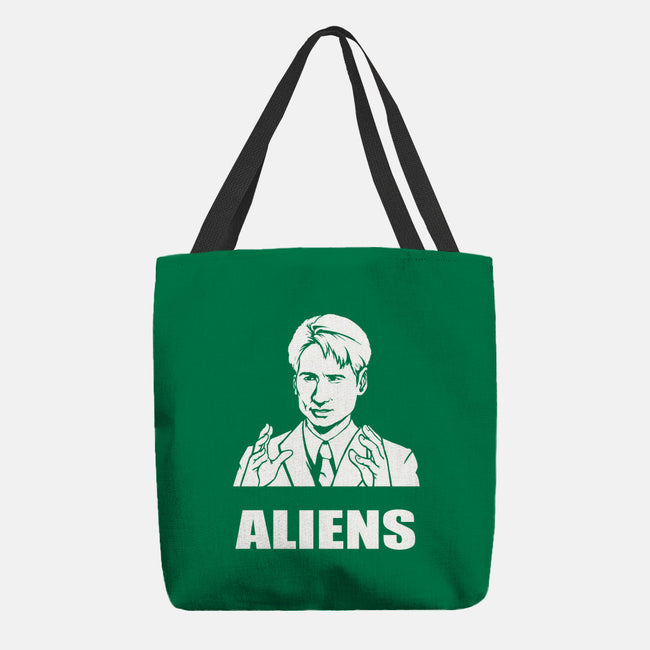 Aliens-none basic tote-BrushRabbit