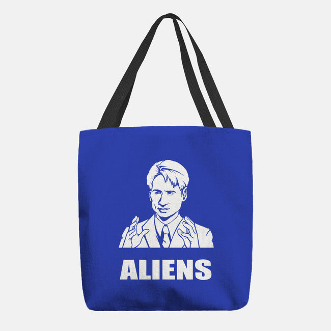 Aliens-none basic tote-BrushRabbit