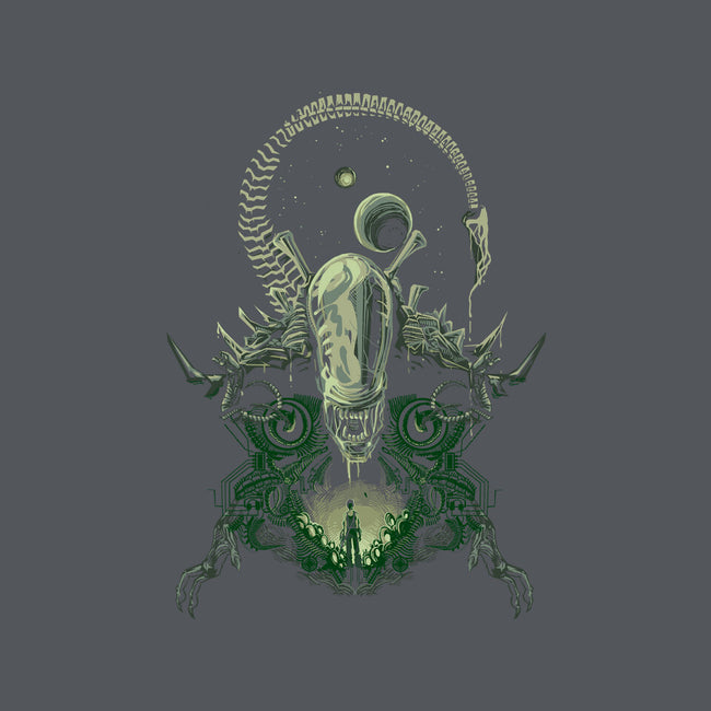 Alien's Nightmare-womens v-neck tee-Harantula
