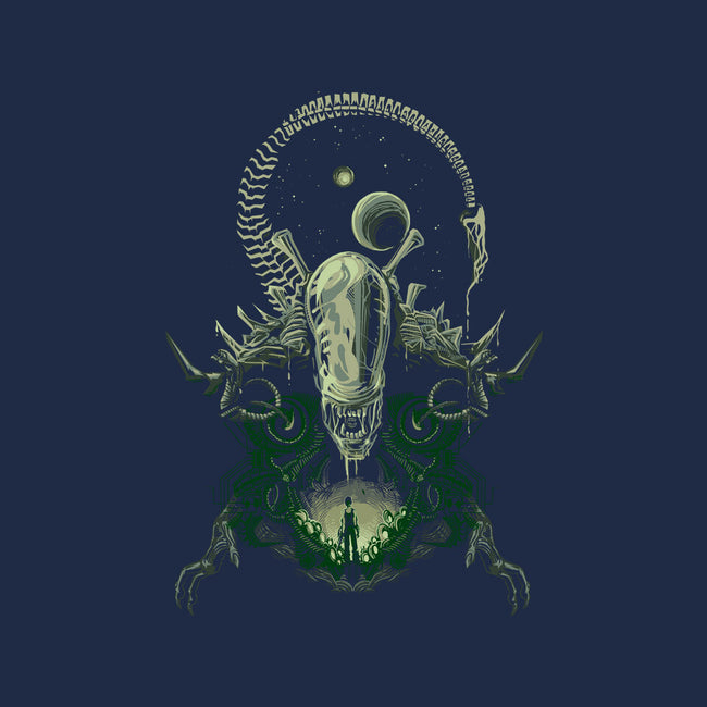 Alien's Nightmare-womens v-neck tee-Harantula