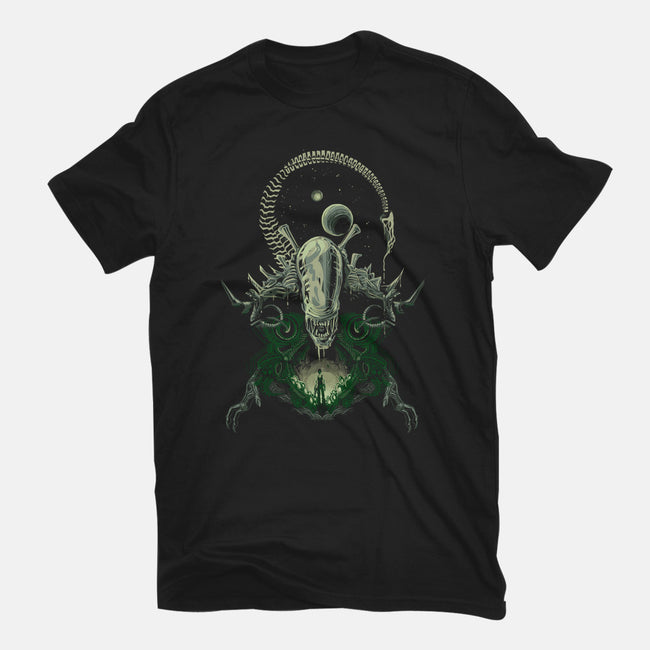 Alien's Nightmare-mens heavyweight tee-Harantula